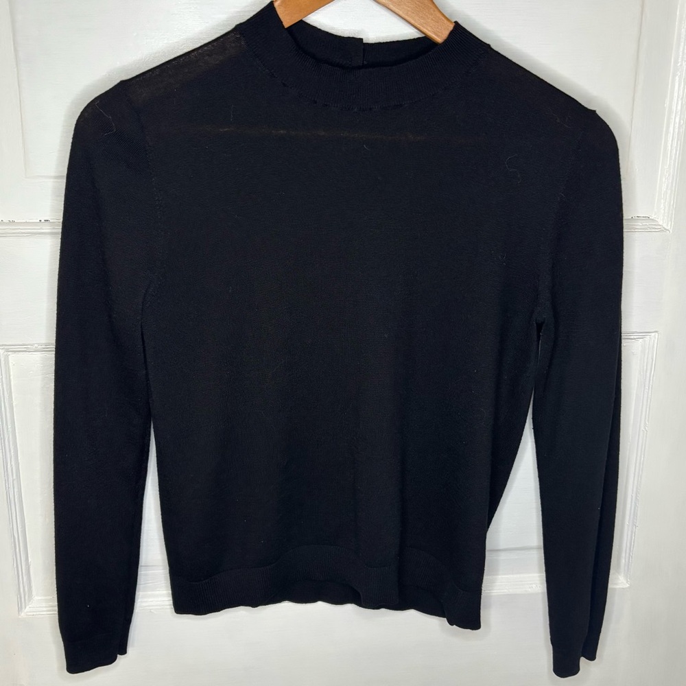 Zara Black Crewneck Women's Sweater